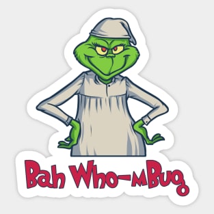 Bah Who-mBug Sticker